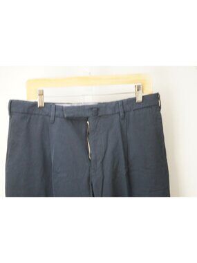 Boglioli Navy Blue 100% Cotton Chino Mens Pant 48 EU BRAND NEW